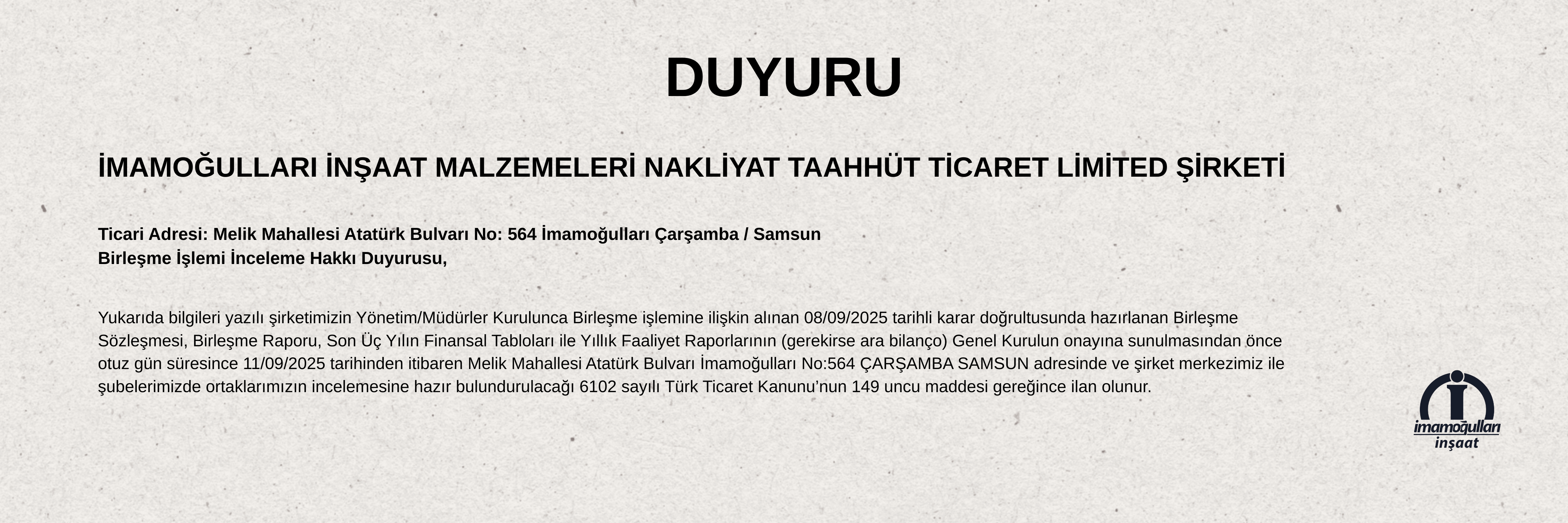 DUYURU